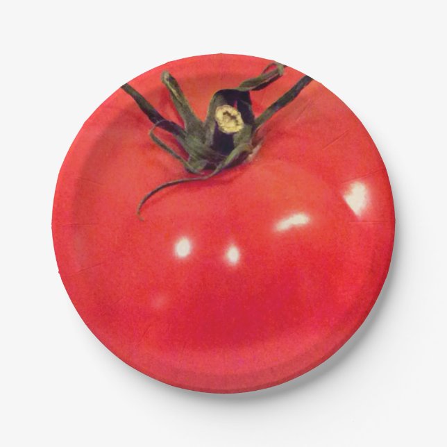 Prato De Papel Delish Tomato 4Jonah (Frente)
