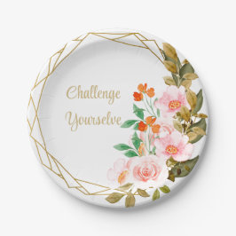 Prato De Papel Desafie seu Gigante