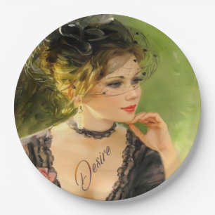 Prato De Papel Desejar placa de papel