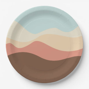 Prato De Papel Desenho de som 07