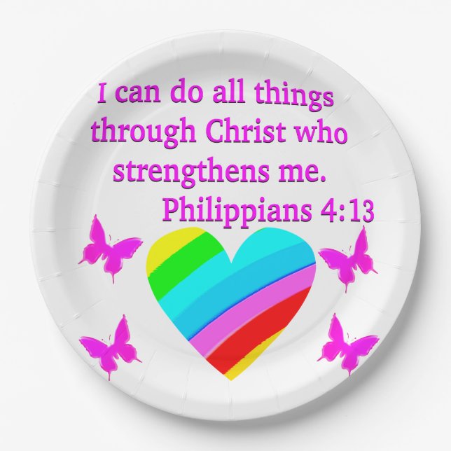 PRATO DE PAPEL DESIGN DE 4:13 FILPIANOS CHEIOS DE AMOR (Frente)