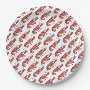 Prato De Papel Design de imagem do Red Lobster