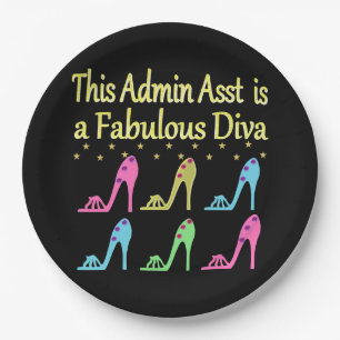 PRATO DE PAPEL DESIGN DE LOVER DO CALÇADO ADMIN ASST