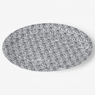 Prato De Papel Design de Ouros de Luxo