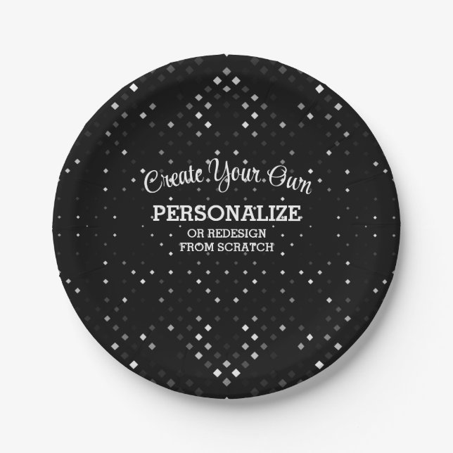 Prato De Papel Design Do Scratch - (Frente)