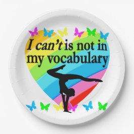 Prato De Papel Design INSPIRADORA DA GINÁSTICA