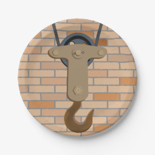 Prato De Papel Design Mecânico do gancho de polia industrial