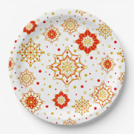 Prato De Papel Design Moderno do Século Médio Retroativo