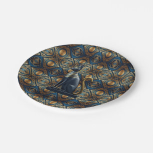 Prato De Papel Design moderno egípcio, islâmico, árabe e africano