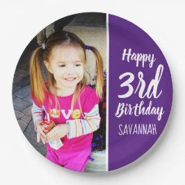 Prato De Papel Design suas próprias Festas de aniversário de foto