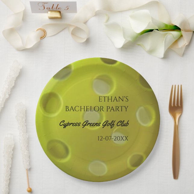 Prato De Papel Despedida de solteiro de festa de aniversário Pick (Casamento)