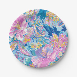 Prato De Papel Devina Lily - Anemone Collette Party Plates