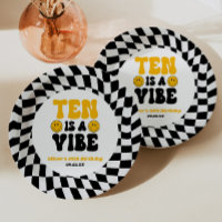 Dez É Uma Vibe Retro Décimo Aniversário