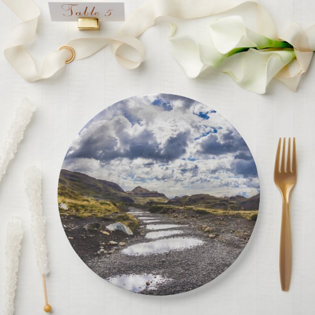 Prato De Papel Dia da Chuva em Torres Del Paine NP (Casamento)