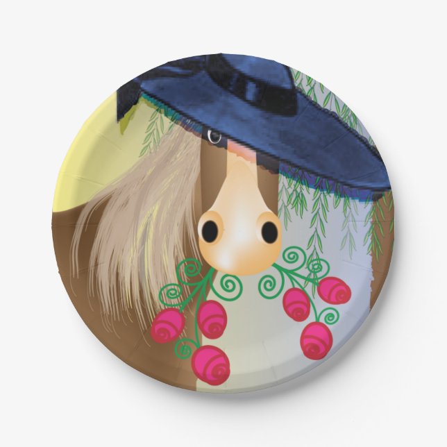 Prato De Papel Dia da Corrida (Frente)