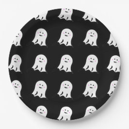 Prato De Papel Dia das Bruxas Fantasmas