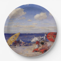 Dia de Verão na praia (Paisagem de praia)