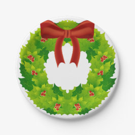 Prato De Papel Dias feriados em placas de papel 7"