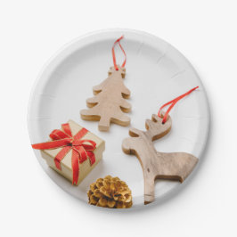 Prato De Papel Dias feriados em placas de papel 7"