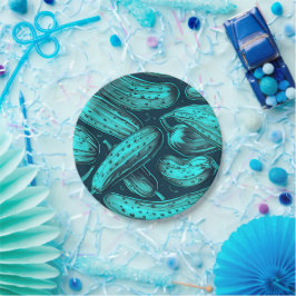 Prato De Papel Dill Pickle,