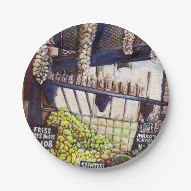 Prato De Papel Dimensões da curiosidade (Frente)