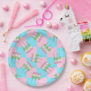 Prato De Papel Diner Paper Plate Dango
