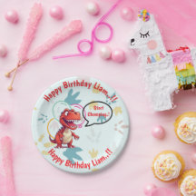 Dino Roar Festa de aniversário