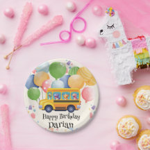 Dinossauro Engraçado De Volta Para O Balão De Ônib