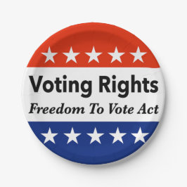 Prato De Papel Direito De Voto Direito À Liberdade De Voto