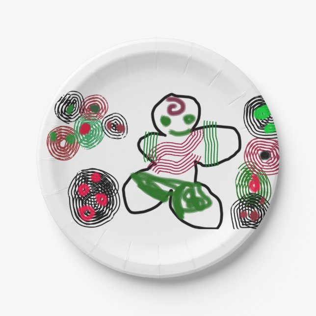 Prato De Papel Divergência de pastor (Frente)