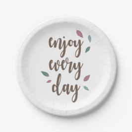 Prato De Papel Divirta-se com as citações de motivação de penas d