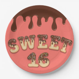 Prato De Papel Doce 16