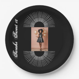 Prato De Papel Doce 16 festa de aniversário