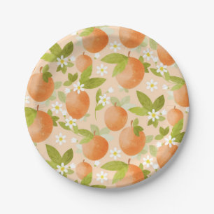 Prato De Papel Doce como Pêssego do Pêssego
