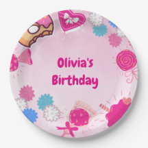 Doce Pink Swan & Candy Aniversário