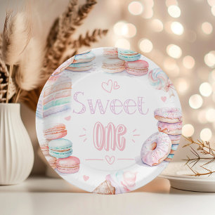 Prato De Papel Doce, sorvete de algodão doce