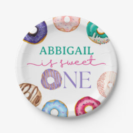 Prato De Papel Doce um primeiro aniversario