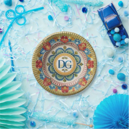 Prato De Papel Dolce & Gabbana Chic Luxury em Papel