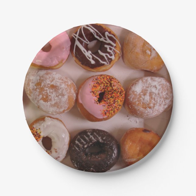 PRATO DE PAPEL DONUTS! (Frente)