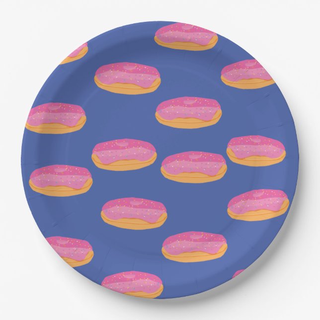 Prato De Papel Donuts (Frente)