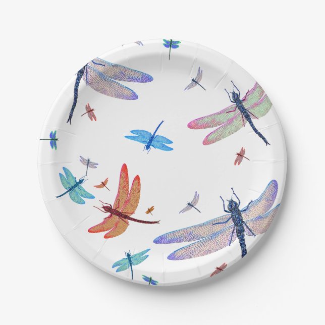 Prato De Papel Dragonfly Dragon Fly (Frente)