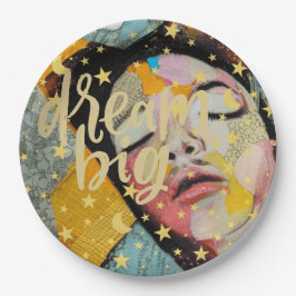 Prato De Papel Dream Big