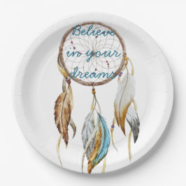 Prato De Papel Dream Catcher