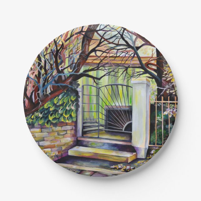 Prato De Papel Dreamscape Luxembourg Bohemian French Proveniência (Frente)