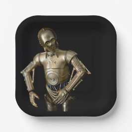 Prato De Papel Droid Fotografia de Brinquedo legal