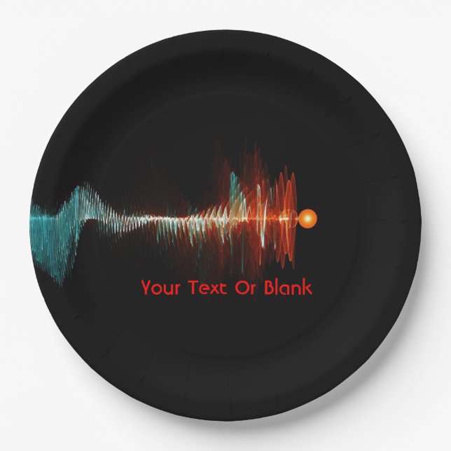 Prato De Papel Dualidade de Onda de Partículas (Frente)