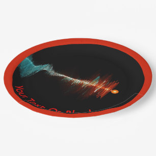 Prato De Papel Dualidade de Onda de Partículas