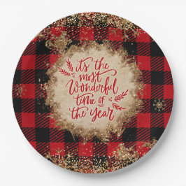 Prato De Papel É a época mais maravilhosa do Natal