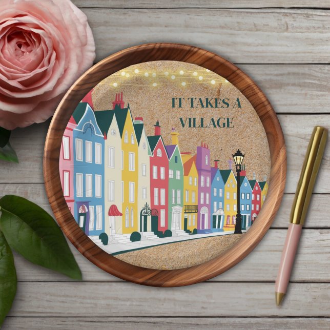 Prato De Papel É preciso um Chá de fraldas de Artesanato Moderno  (Criador carregado)