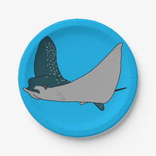 Prato De Papel Eagle Ray